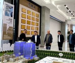 兴业银行长春分行到越达科技产业园走访调研开展座谈