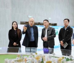 长春市高新区管委会副主任卢文波莅临越达科技产业园调研考察