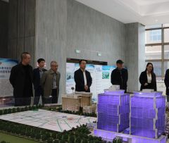 高新管委会刘庶主任一行领导莅临越达科技产业园考察调研